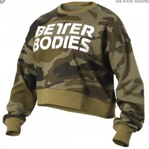 Better bodies Chelsea camo sweatshirt